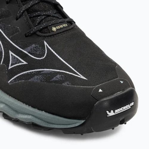Vyriški bėgimo bateliai Mizuno Wave Daichi 7 GTX black/ombre blue/stormy weather