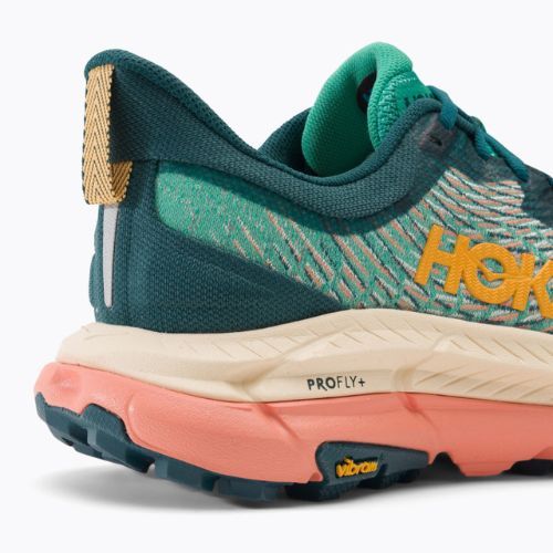 Moteriški bėgimo bateliai HOKA Mafate Speed 4 deep teal/water garden