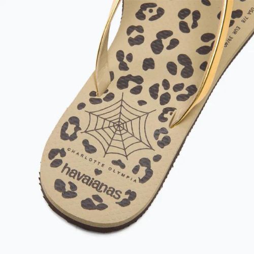 Havaianas You Charlotte smėlio/pilkos spalvos šlepetės