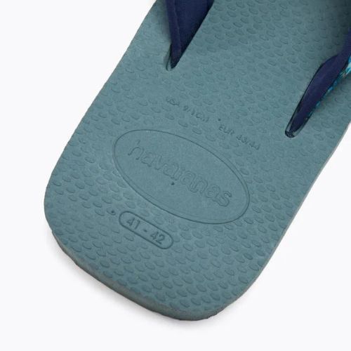 Vyriškos Havaianas Surf Material sidabrinės/mėlynos šlepetės