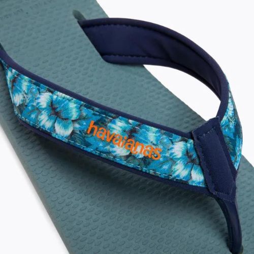 Vyriškos Havaianas Surf Material sidabrinės/mėlynos šlepetės