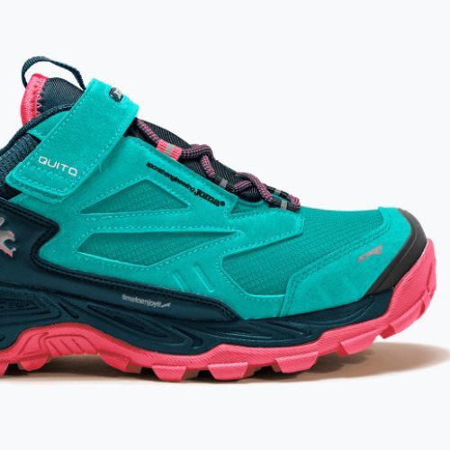 Joma Quito Jr 2327 turkio spalvos vaikiški bėgimo bateliai