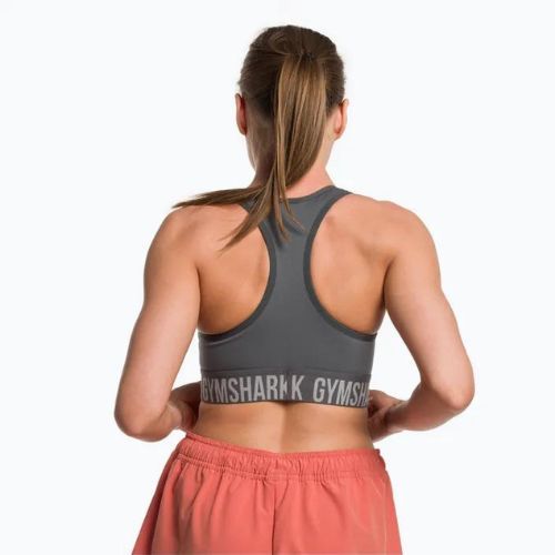 Gymshark Fit Sports pilka fitneso liemenėlė