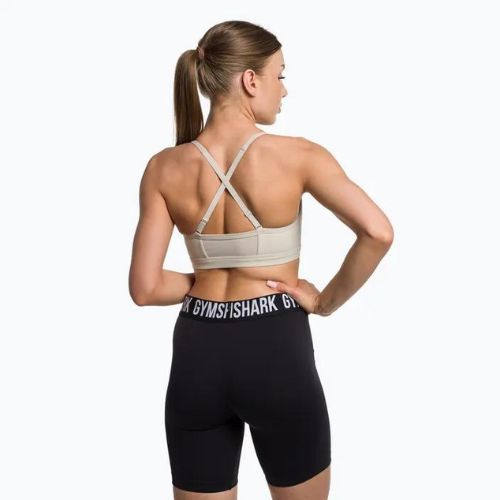 Gymshark Ruched Training Sportinė fitneso liemenėlė pilka