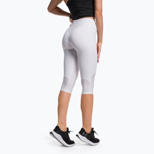 Moteriškos treniruočių tamprės Gymshark Pulse Cropped white