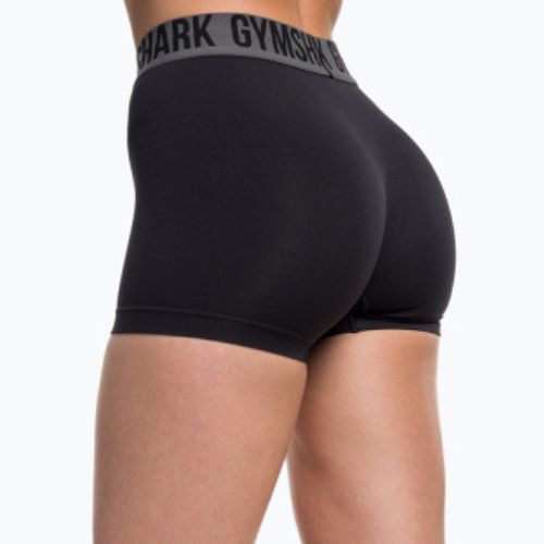 Moteriški treniruočių šortai Gymshark Fit black