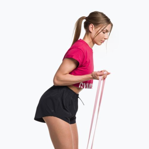 Moteriški treniruočių šortai Gymshark KK Twins Woven black