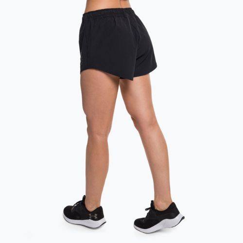 Moteriški treniruočių šortai Gymshark KK Twins Woven black