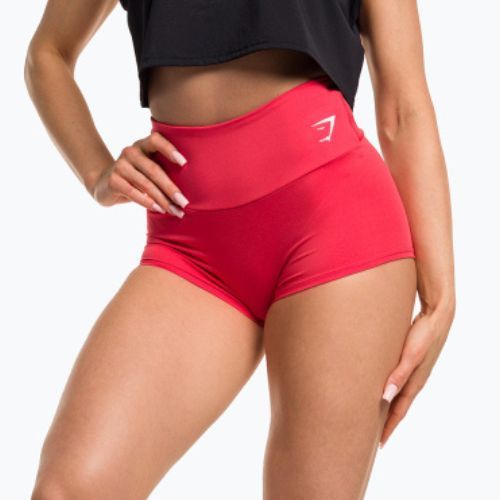 Moteriški treniruočių šortai Gymshark Training Quad Raspberry Red