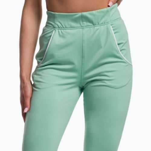 Moteriškos treniruočių kelnės Gymshark Recess Track cactus green