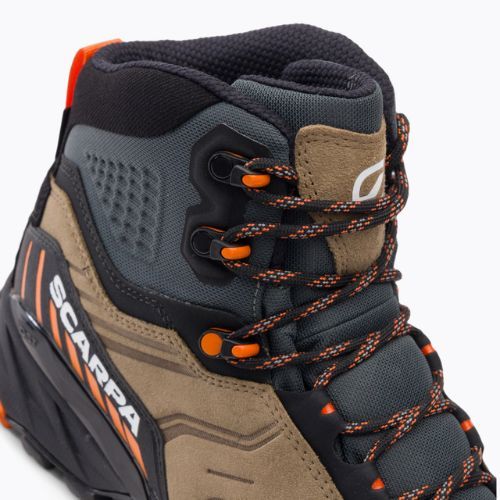Vyriški trekingo batai SCARPA Rush TRK GTX desert/mango