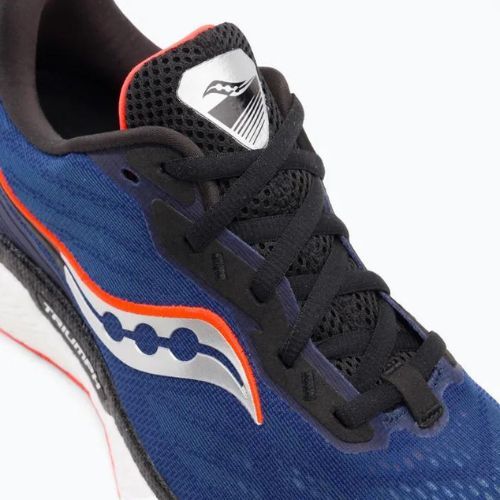 Vyriški bėgimo bateliai Saucony Triumph 19 sapphire/black