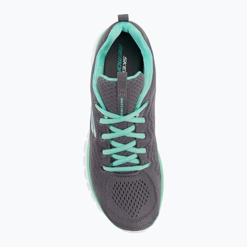 SKECHERS Graceful Get Connected moteriški treniruočių bateliai charcoal/gray