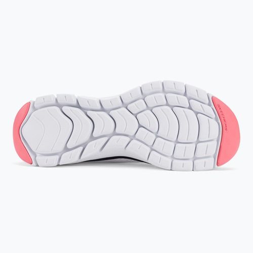 Moteriški treniruočių bateliai SKECHERS Flex Appeal 4.0 Brilliant View white/pink