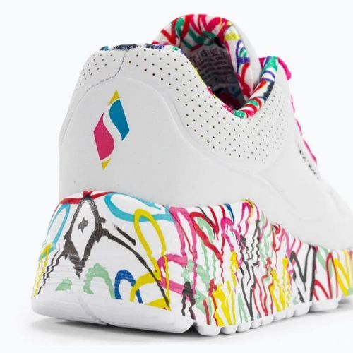 Vaikiški batai SKECHERS Uno Lite Lovely Luv white/multi