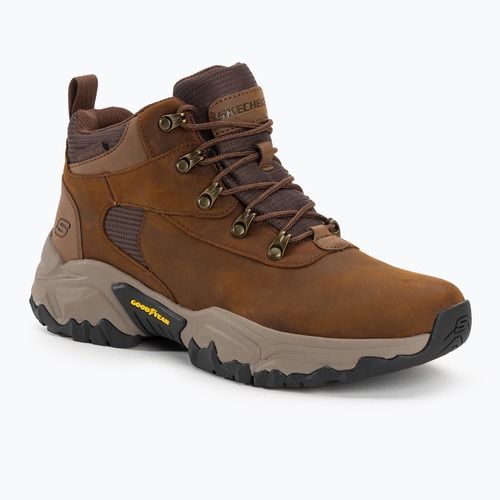 SKECHERS Terraform Renfrom vyriški trekingo batai tamsiai rudi