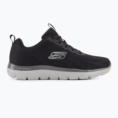 SKECHERS Summits Torre black/charcoal vyriški treniruočių bateliai