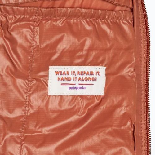 Moteriškos pūkinės striukės Patagonia Down Sweater Hoody burl red