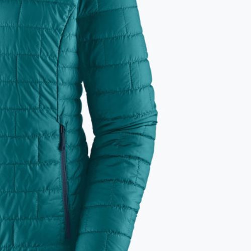 Moteriška apšiltinta striukė Patagonia Nano Puff belay blue