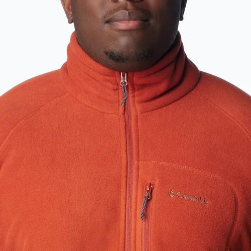 Vyriškas žygio džemperis Columbia Fast Trek II wrap red