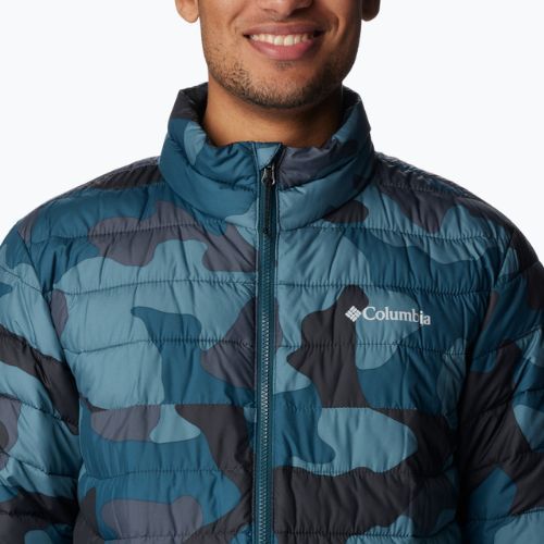 Columbia Powder Lite metal mod camo print vyriška pūkinė striukė