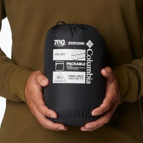 Vyriška žygio liemenė Columbia Bulo Point II Down black