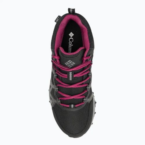Moteriški trekingo batai Columbia Peakfreak II Mid Outdry black/ti grey steel