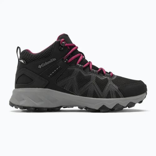 Moteriški trekingo batai Columbia Peakfreak II Mid Outdry black/ti grey steel