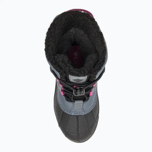 Columbia Bugaboot Celsius Vaikiški sniego batai graphite/wild fuchsia