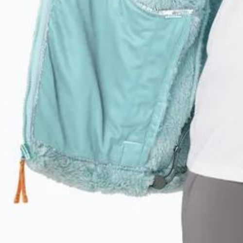 Moteriškas žygio džemperis Columbia Boundless Discovery Sherpa aqua haze/sunset peach