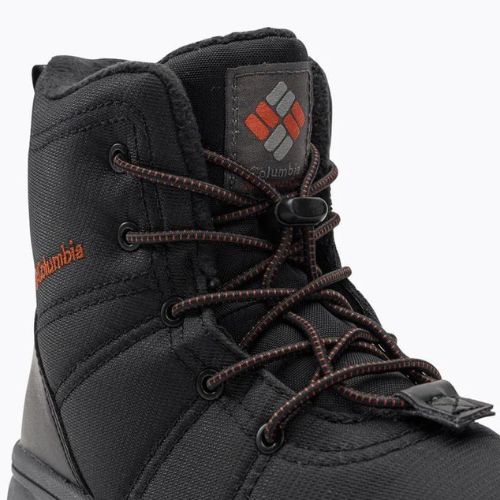 Columbia FAIRBANKS Omni-Heat Jaunimo trekingo batai juodi/raudoni