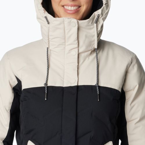 Moteriška pūkinė striukė Columbia Mountain Croo II Mid Down Jacket black/dark stone