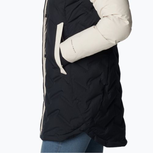Moteriška pūkinė striukė Columbia Mountain Croo II Mid Down Jacket black/dark stone
