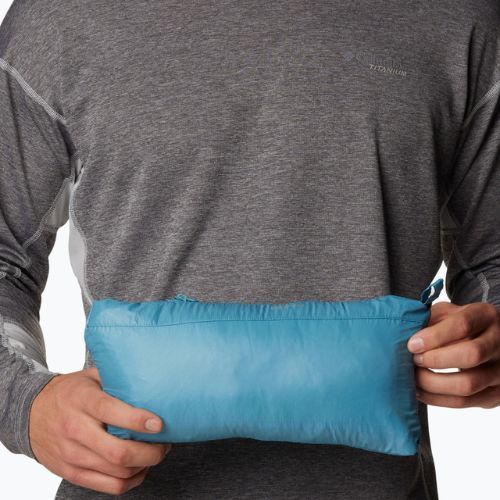 Vyriška pūkinė striukė Columbia Platinum Peak su gobtuvu shasta/collegiate navy