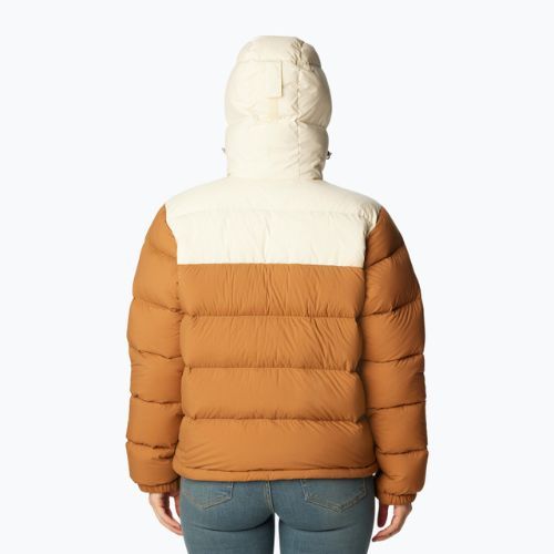 Columbia Bulo Point II Down moteriška striukė carmel brown/chalk crinkle