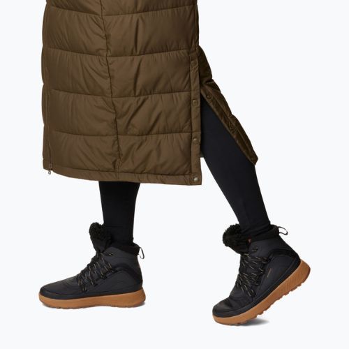 Columbia Pike Lake II Long moteriškas pūkinis paltas olive green