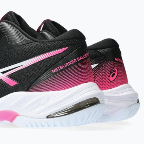 ASICS moterų tinklinio bateliai Netburner Ballistic FF MT 3 black / hot pink