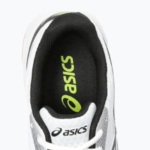 ASICS vyriški skvošo bateliai Upcourt 5 white / safety yellow