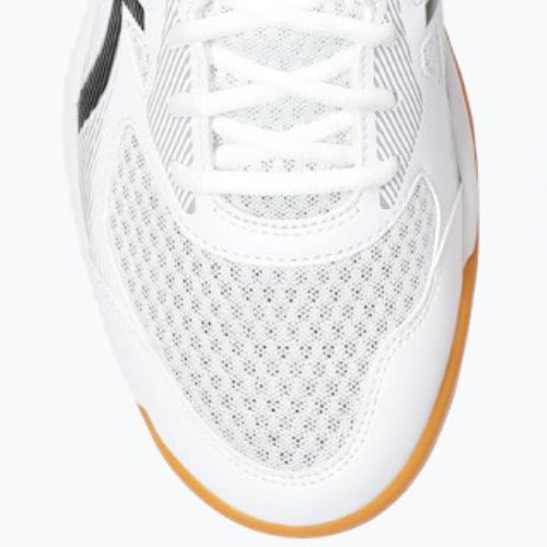 ASICS vyriški skvošo bateliai Upcourt 5 white / safety yellow