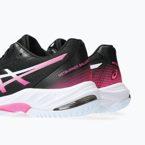 ASICS moterų tinklinio bateliai Netburner Ballistic FF 3 black / hot pink