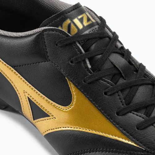 Vyriški futbolo bateliai Mizuno Morelia II Club MD black/gold/dark shadow