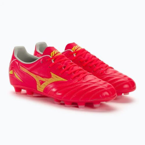 Vyriški futbolo bateliai Mizuno Morelia Neo IV Pro MD flery coral2/ bolt2/flery coral2