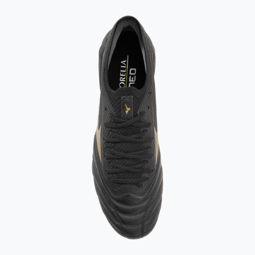 Vyriški futbolo bateliai Mizuno Morelia Neo IV Beta Elite MD black/gold/black