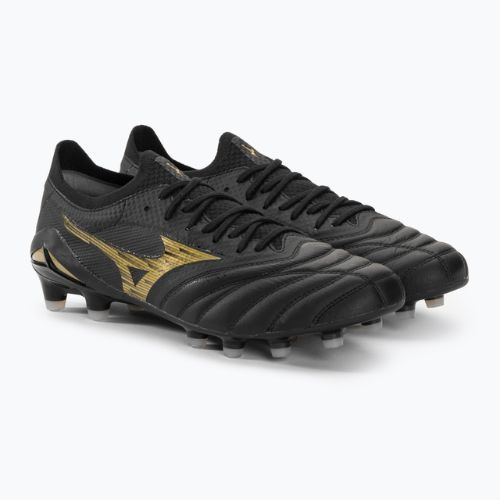 Vyriški futbolo bateliai Mizuno Morelia Neo IV Beta Elite MD black/gold/black