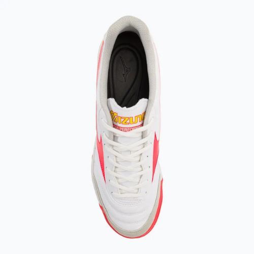Vyriški futbolo bateliai Mizuno Morelia Sala Classic IN white/flery coral2/bolt2
