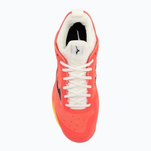 Vyriški tinklinio bateliai Mizuno Wave Luminous 2 neon flame / black / bolt2 neon