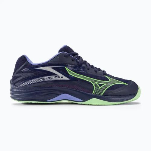 Vyriški tinklinio bateliai Mizuno Thunder Blade Z evening blue / tech green / lolite