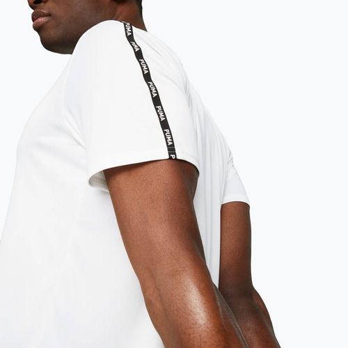 Vyriški treniruočių marškinėliai PUMA Essentials Taped puma white