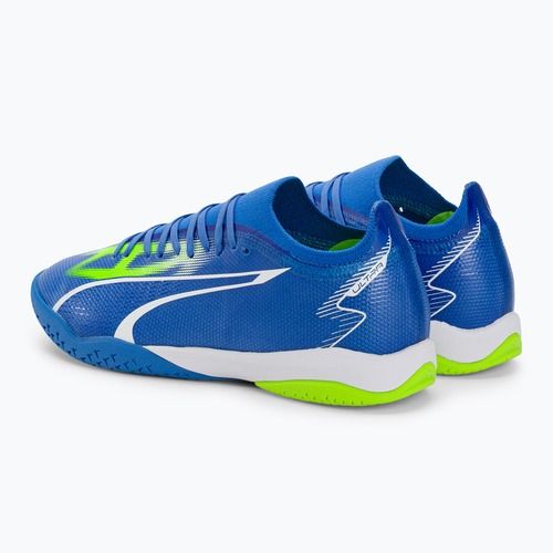 Vyriški futbolo bateliai PUMA Ultra Match IT ultra blue/puma white/pro green