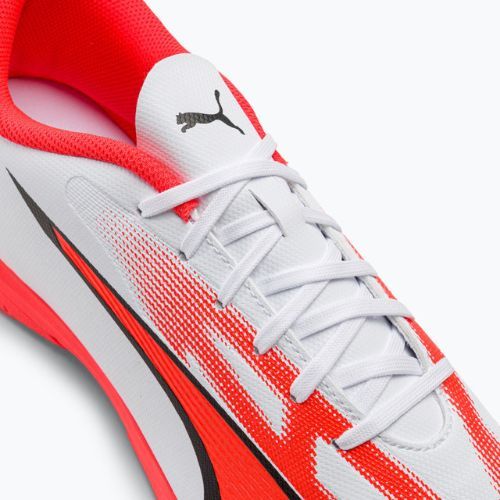 Vyriški futbolo bateliai PUMA Ultra Play IT puma white/puma black/fire orchid
